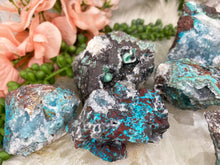 Load image into Gallery: Contempo Crystals - Gray-Blue-Druzy-Chrysocolla-Crystals - Image 5