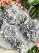 Load image into Gallery: Contempo Crystals - Gray Calcite Crystals with Sparkles - Image 5