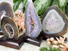 Load image into Gallery: Contempo Crystals - Gray-Chalcedony-Amethyst-Agate-Displays - Image 3