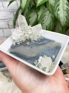 Contempo Crystals - Gray-Clear-Quartz-Point-Crystal-Tray - Image 8