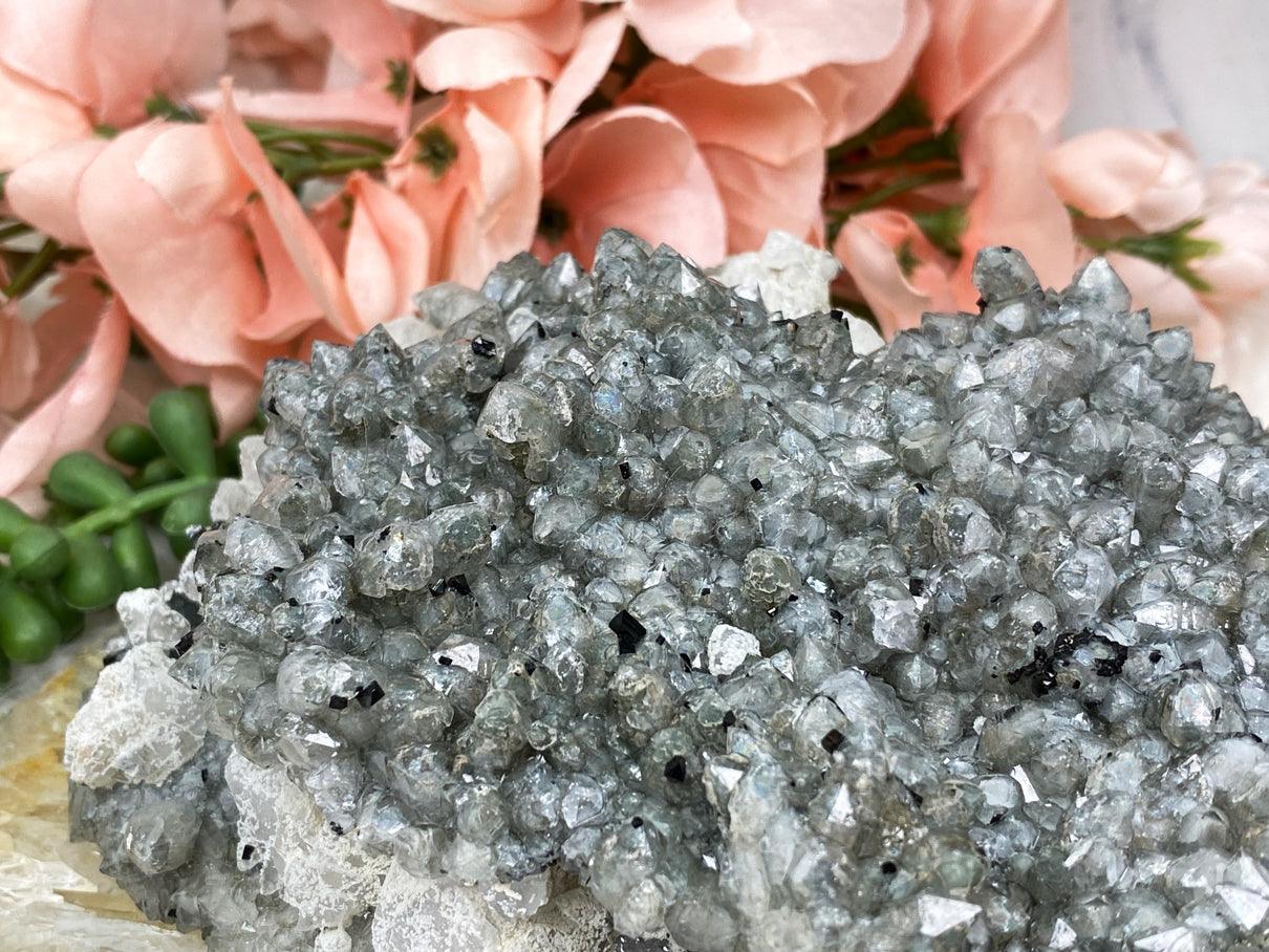Gray-Quartz-Cluster-Crystal-from-Russia