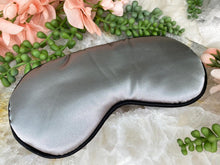 Load image into Gallery: Contempo Crystals - Gray-Satin-Sleeping-Mask - Image 4