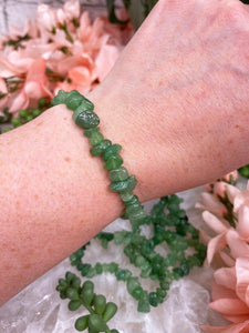 Contempo Crystals - Green-Aventurine-Chip-Bracelet - Image 5