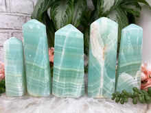 Load image into Gallery: Contempo Crystals - Green-Blue-Calcite-Point-Crystals - Image 3