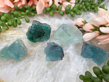 Green-Blue-Fluorite-Crystals