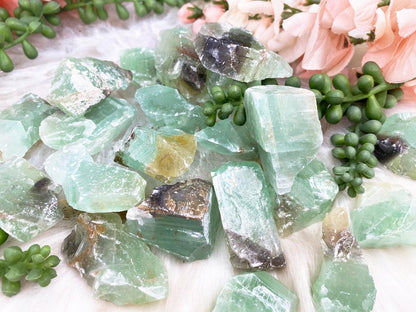 Green-Calcite-Chunks-for-Sale