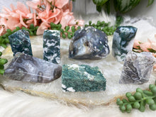 Load image into Gallery: Contempo Crystals - Green-Gray-White-Moss-Agate - Image 4