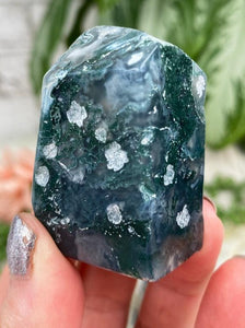 Contempo Crystals - Green-Moss-Agate - Image 4