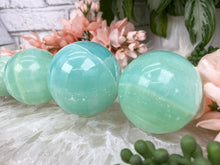 Load image into Gallery: Contempo Crystals - Green-Pistachio-Calcite-Spheres - Image 3