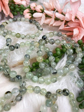 Load image into Gallery: Contempo Crystals - Green-Prehnite-Epidote-Bracelet - Image 2