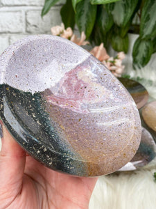 Contempo Crystals - Green-Purple-Ocean-Jasper-Bowl - Image 6