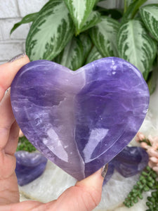 Contempo Crystals - Heart-Shaped-Purple-Fluorite-Bowl - Image 7