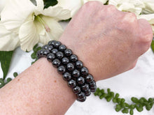 Load image into Gallery: Contempo Crystals - Polished Hematite Bracelet  - Image 5