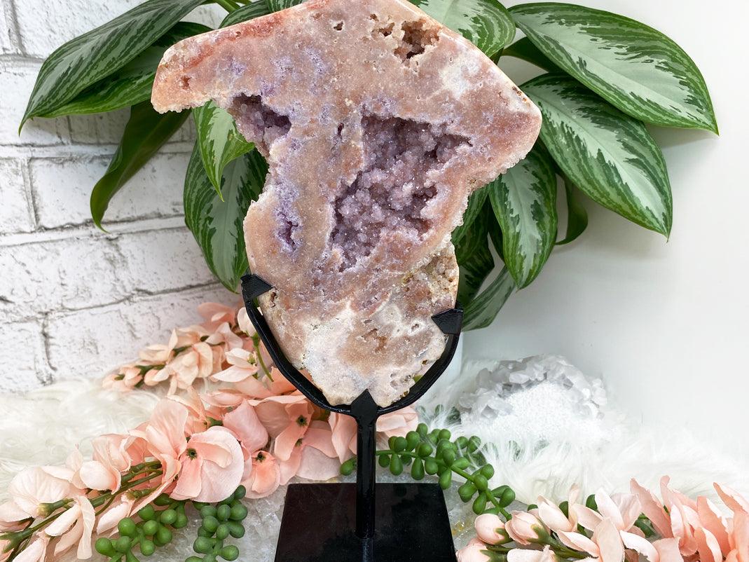 Contempo Crystals - High-End-Purple-Pink-Amethyst-Geode-Display-Crystal-from-Brazil - Image 1