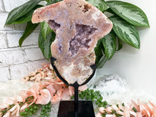 Load image into Gallery: Contempo Crystals - High-End-Purple-Pink-Amethyst-Geode-Display-Crystal-from-Brazil - Image 1