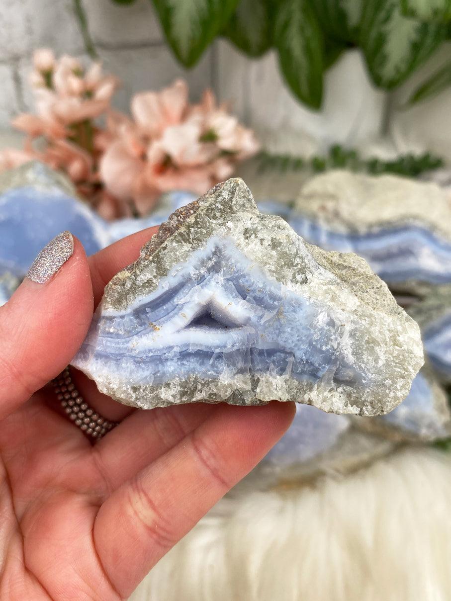 Blue Lace Agate Clusters