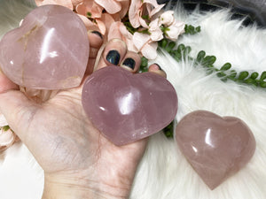 Contempo Crystals - Adorable rose quartz crystal hearts - Image 4