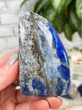Load image into Gallery: Contempo Crystals - Lapis Lazuli Raw Pyrite Back - Image 17