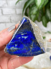 Load image into Gallery: Contempo Crystals - Lapis Lazuli Raw Pyrite Back - Image 18