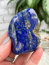 Load image into Gallery: Contempo Crystals - Lapis Lazuli Raw Pyrite Back - Image 19