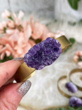 Load image into Gallery: Contempo Crystals - purple-amethyst-cuff - Image 7