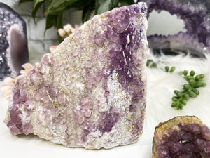 Contempo Crystals - Pink Purple Standing Fluorite Crystal Cluster - Image 5