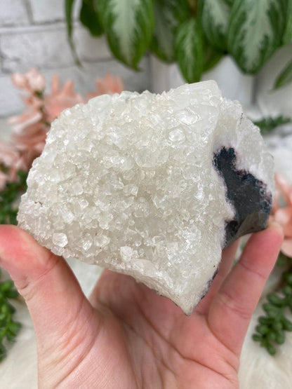 off White Apophyllite Clusters