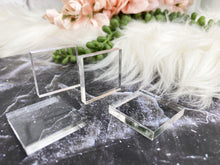 Load image into Gallery: Contempo Crystals - Acrylic Square Stands for sale. - Image 1
