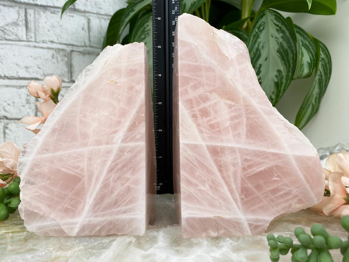 pink-rose-quartz-bookend-set