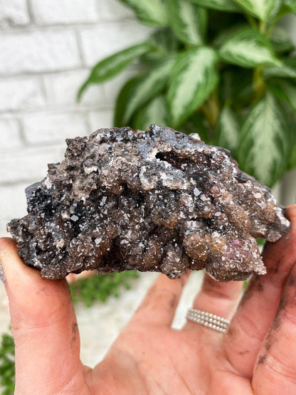 black-raw-calcite