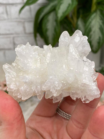 White Aragonite Crystals