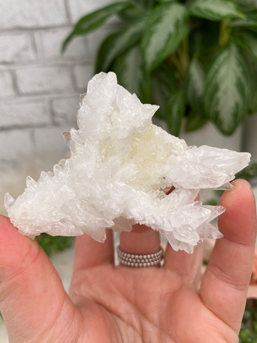 White Aragonite Crystals
