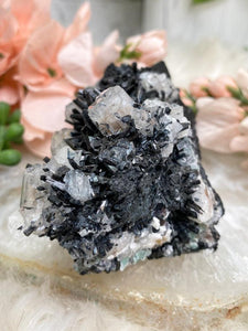 Contempo Crystals - Schorl Tourmaline, Fluorite, & Beryl Specimen - Image 11