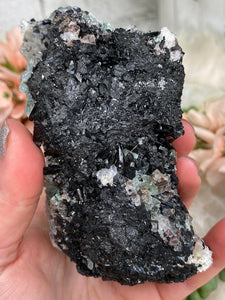 Contempo Crystals - black-tourmaline-fluorite-namibia-close-up - Image 10