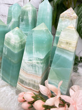 Load image into Gallery: Contempo Crystals - green-calcite-obelisks - Image 4