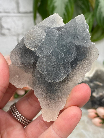 Gray Chalcedony Crystals