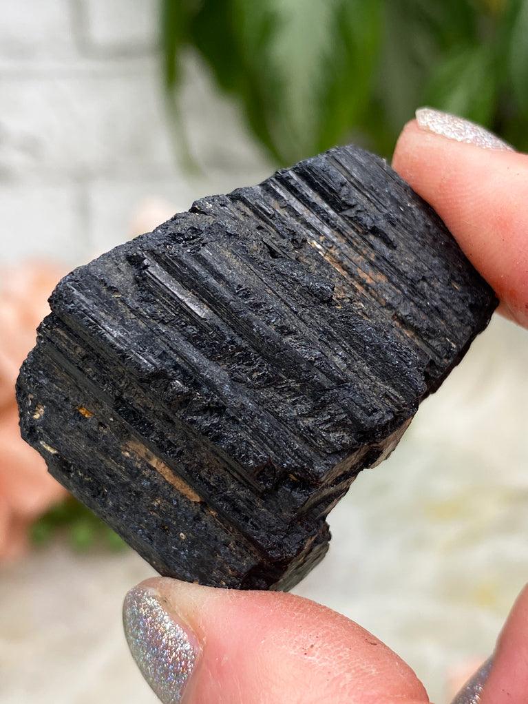 Black Tourmaline & Quartz