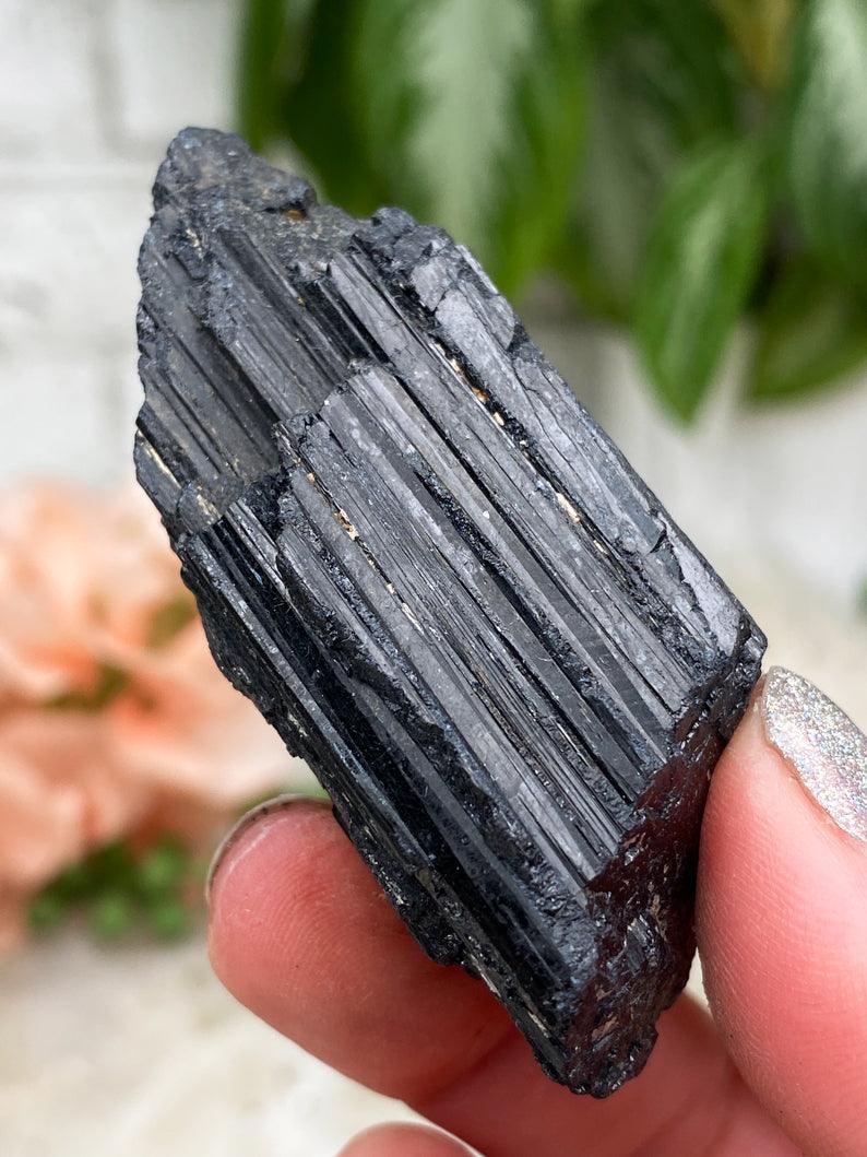 Black Tourmaline & Quartz