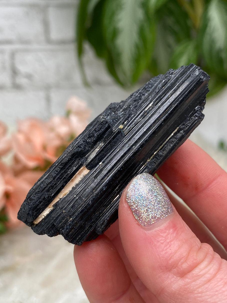 Black Tourmaline & Quartz