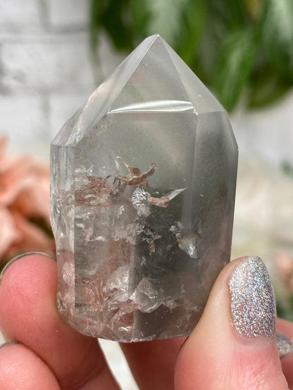 Gray Lithium Quartz Points