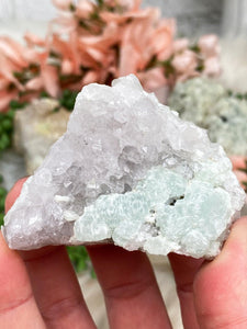 Contempo Crystals - large-quartz-prehnite-babingtonite-cluster - Image 10