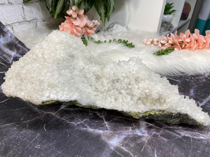 Extra large calcite crystal cluster