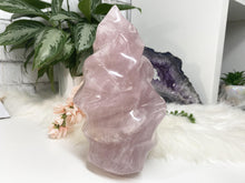 Load image into Gallery: Contempo Crystals - Lavender rose quartz flame - Image 6