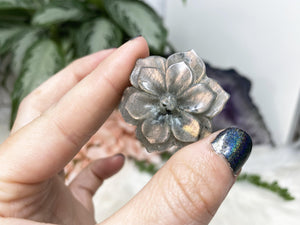 Contempo Crystals - These colorful labradorite flowers are fun and flashy!  - Image 4