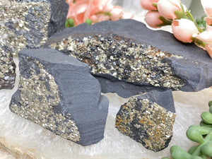 Contempo Crystals - pyrite-on-black-basalt-for-sale - Image 4