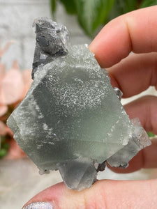 Contempo Crystals - Green Fluorite Gray Calcite - Image 23