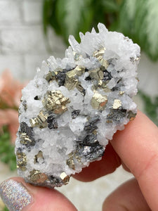 Contempo Crystals - Peru Pyrite on Quartz - Image 35