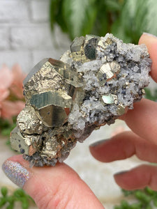 Contempo Crystals - Peru Pyrite on Quartz - Image 21
