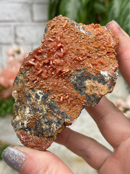 Black Vanadinite Baryte