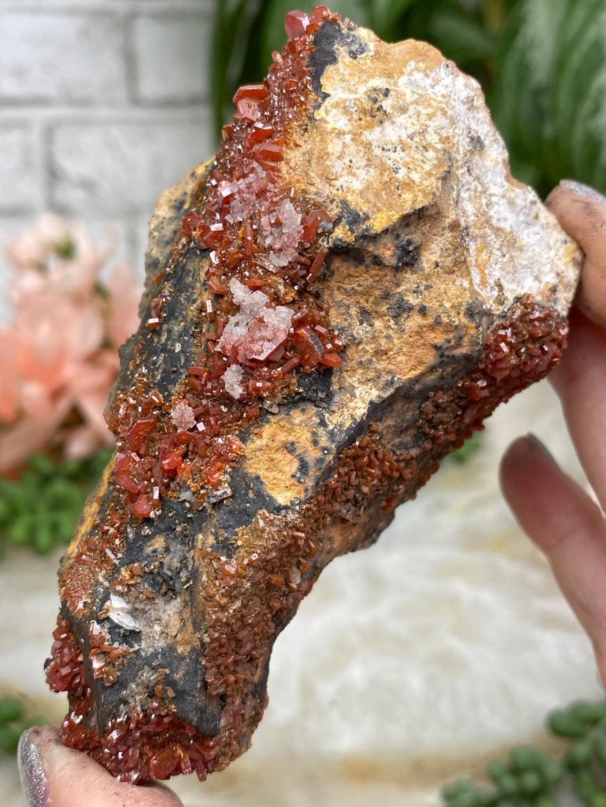 Black Vanadinite Baryte